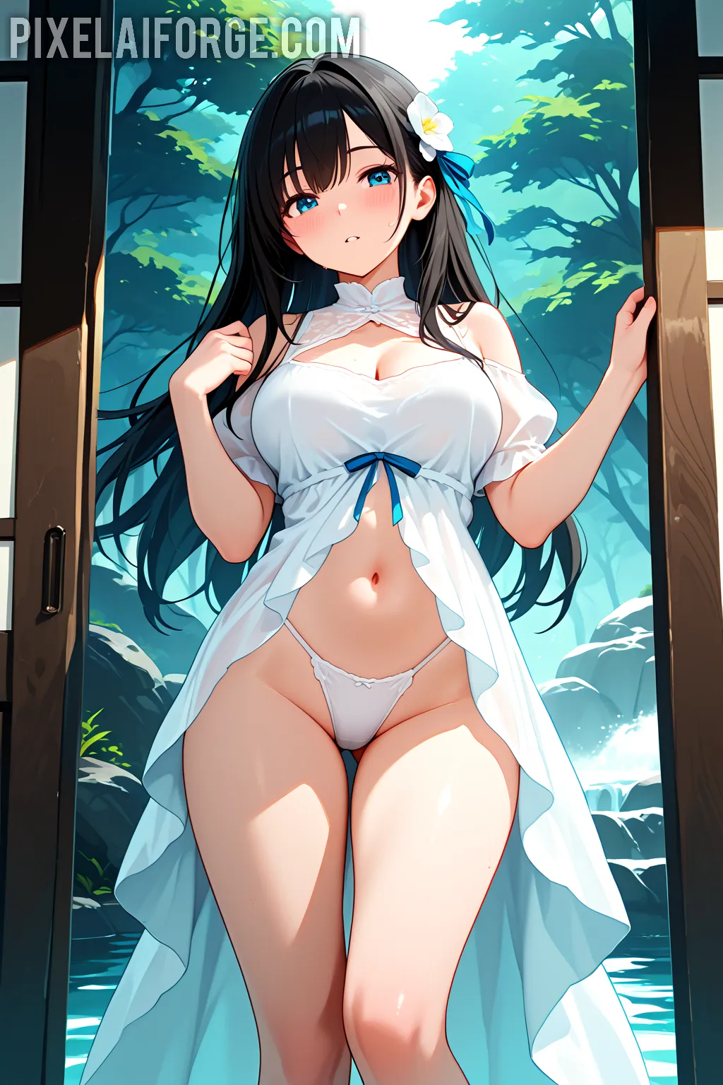 Adolescente Pavlina Stejskalova y amiga de coño afeitado