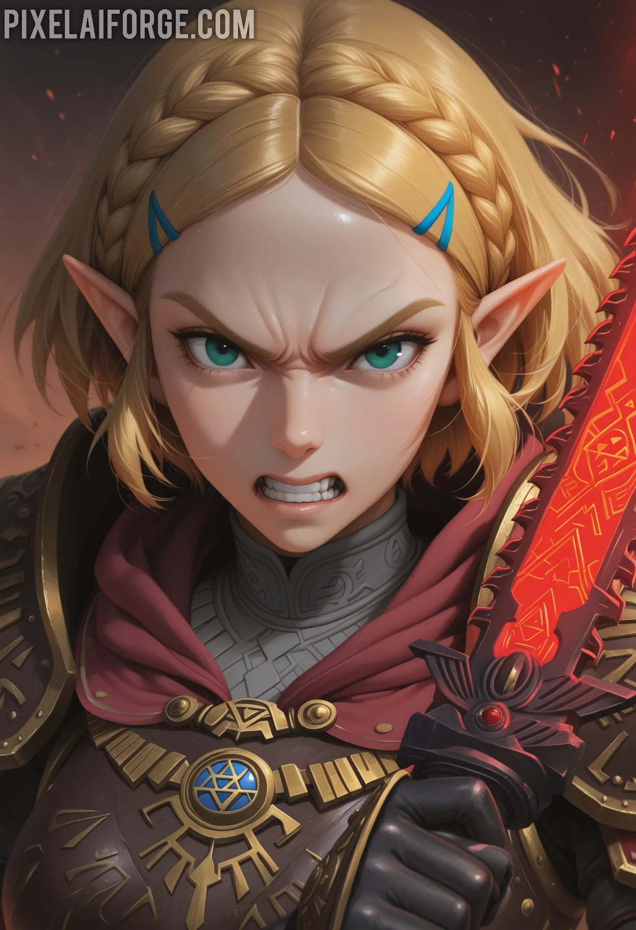 Mujeres-amateur-mostrando-los-conos-al-aire-libre_8