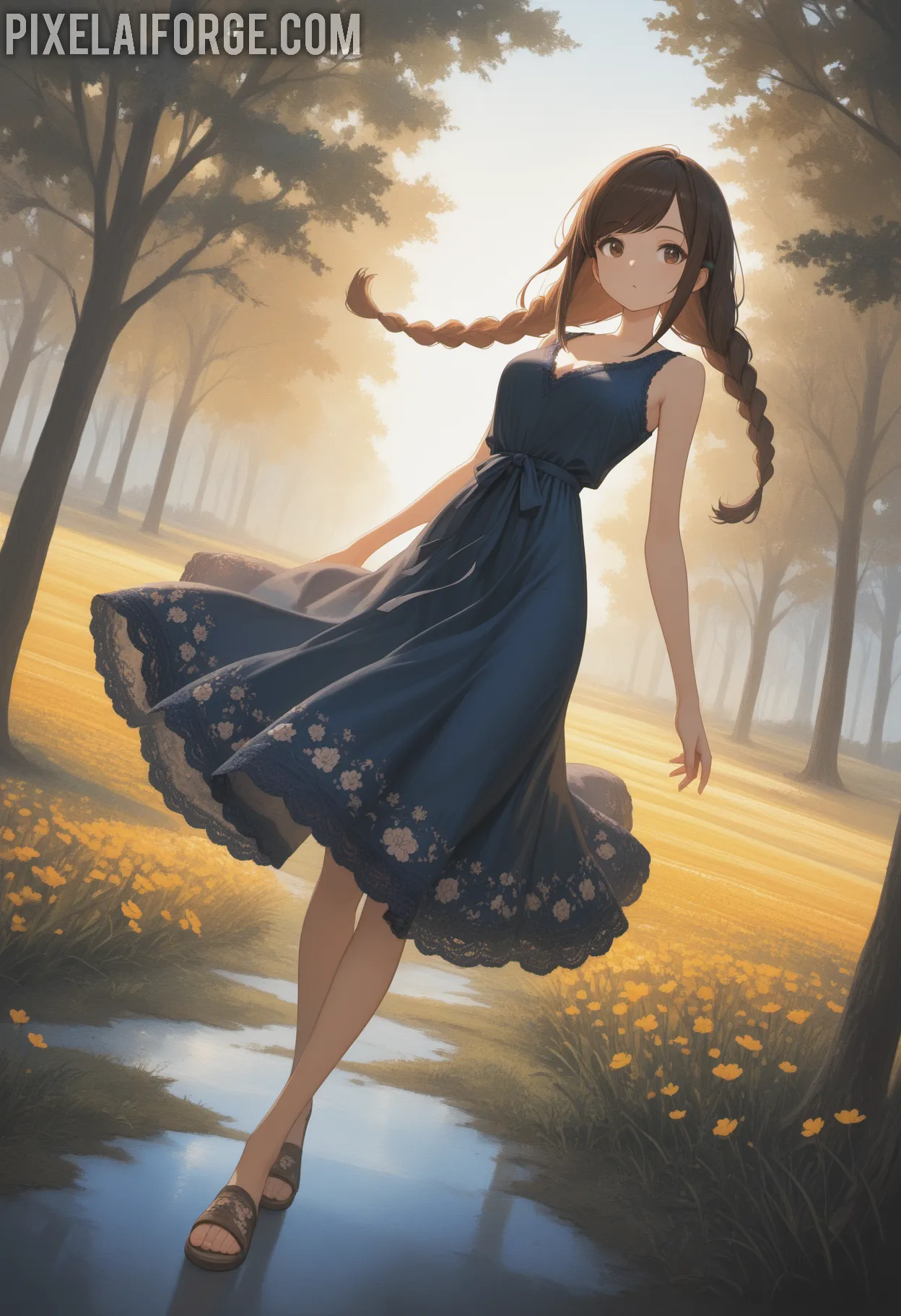 Mujeres-desnudas-Corinna-desnuda-entre-los-manzanos_8