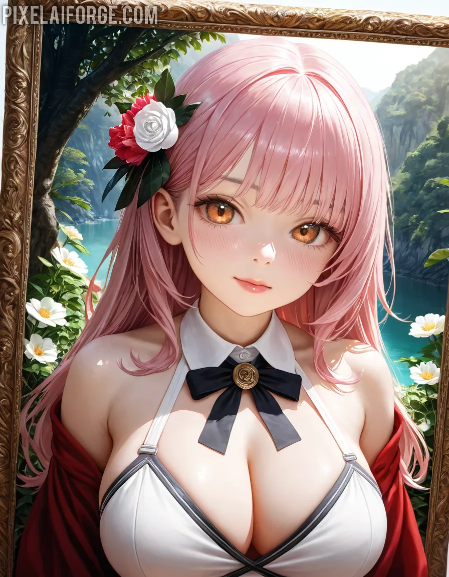 Smiling-blonde-on-a-rock-in-the-beach_4