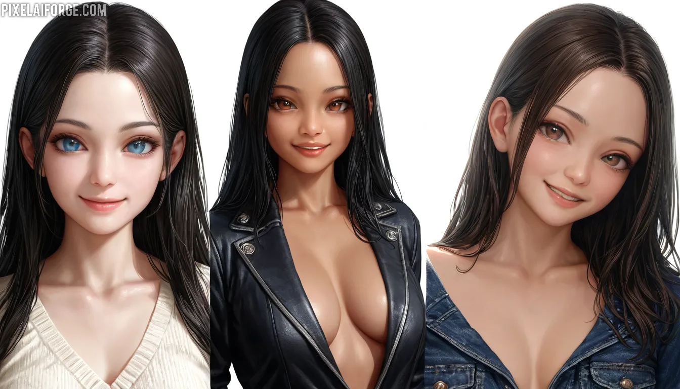 Nena-asiatica-Lulu-Chu-con-cono-mojado_3