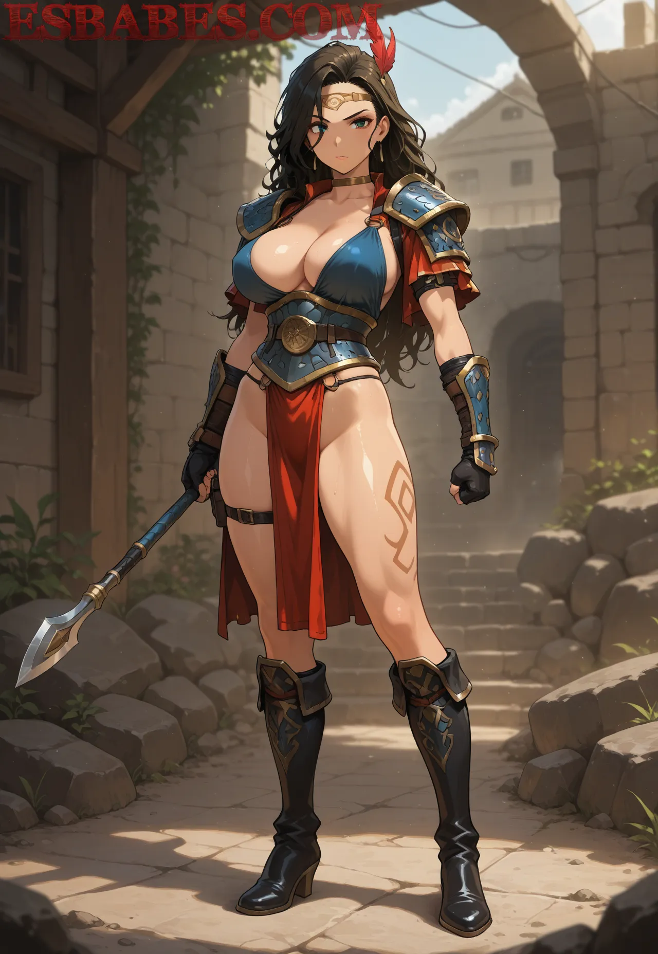 Estupenda-mujer-con-tetitas-desnudas-y-vestido-corto_6