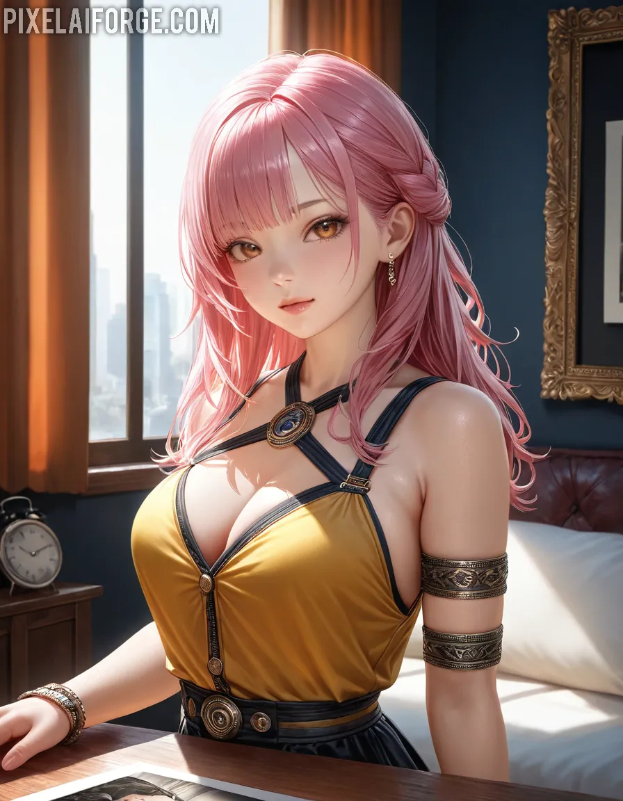 Extravagante-rubia-espanola-en-lenceria-roja_4