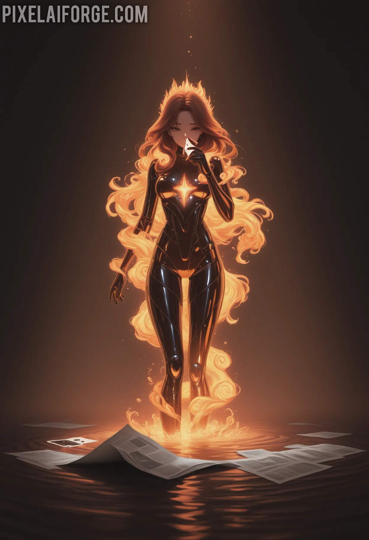 Adel-Morel-with-Outie-Belly-Button-Wearing-Bikini_5