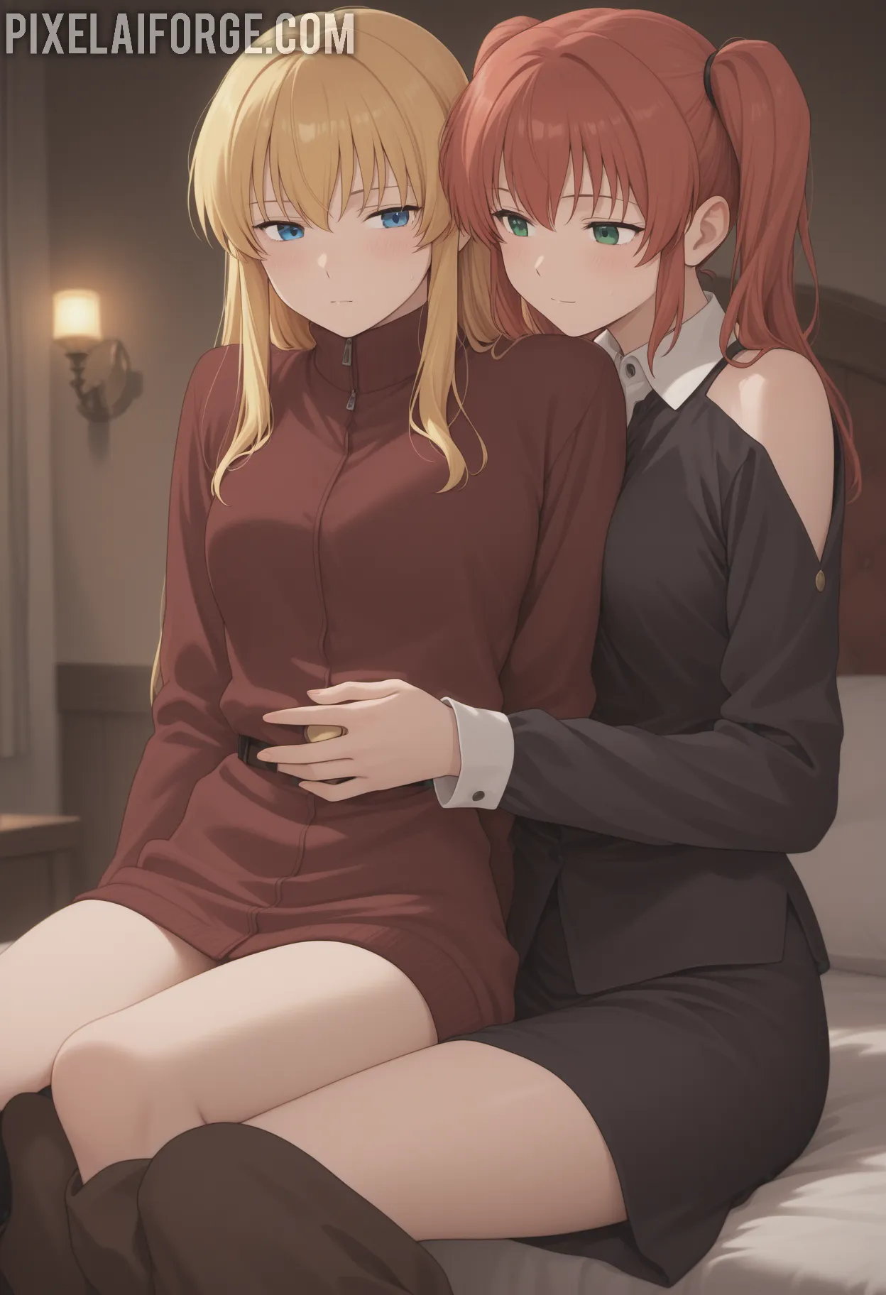 Babe-Bianca-Beauchamp-with-Fake-Tits-Wearing-Platform-High-Heels-in-Bathroom-Playing-With-Bottle_1