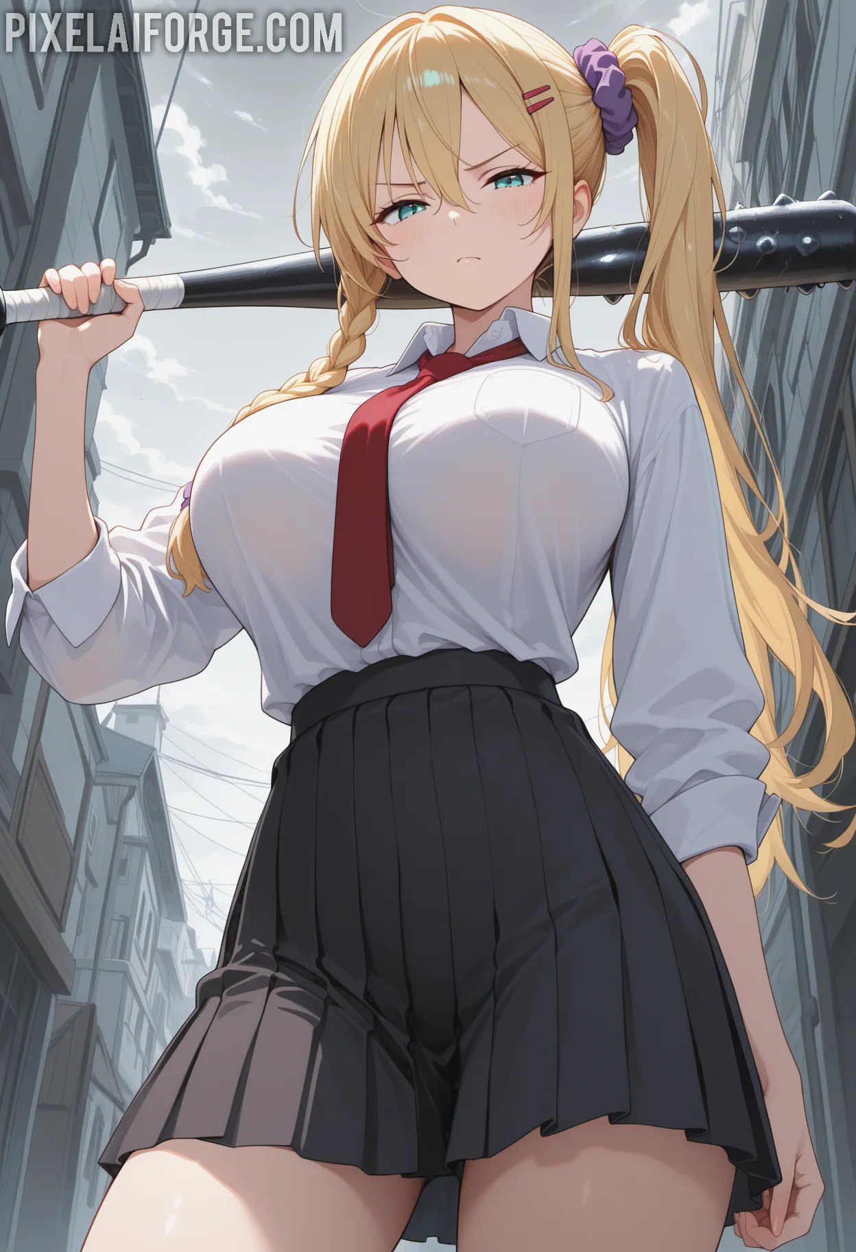 Babe-Bianca-Beauchamp-with-Fake-Tits-Wearing-Platform-High-Heels-in-Bathroom-Playing-With-Bottle_5