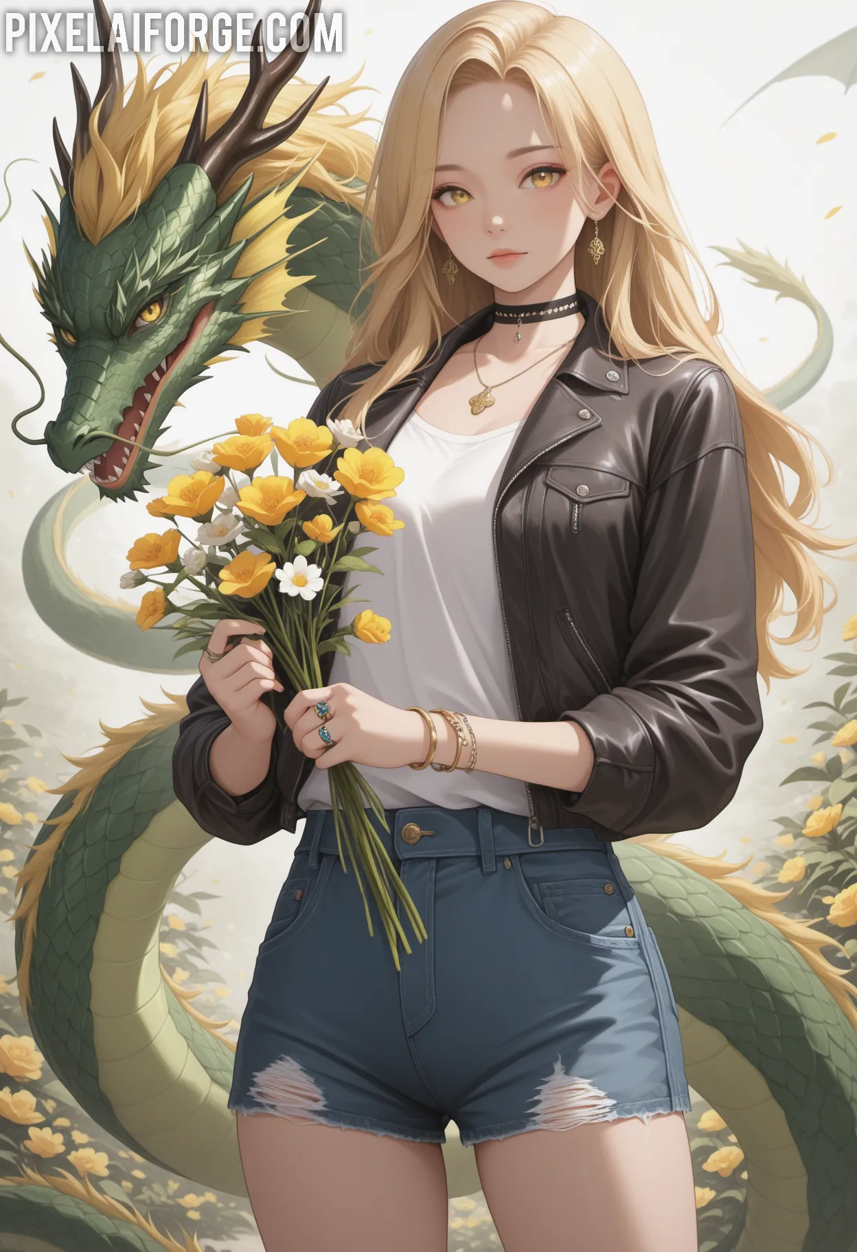 Berta-Lusty-Wearing-Black-Miniskirt_1