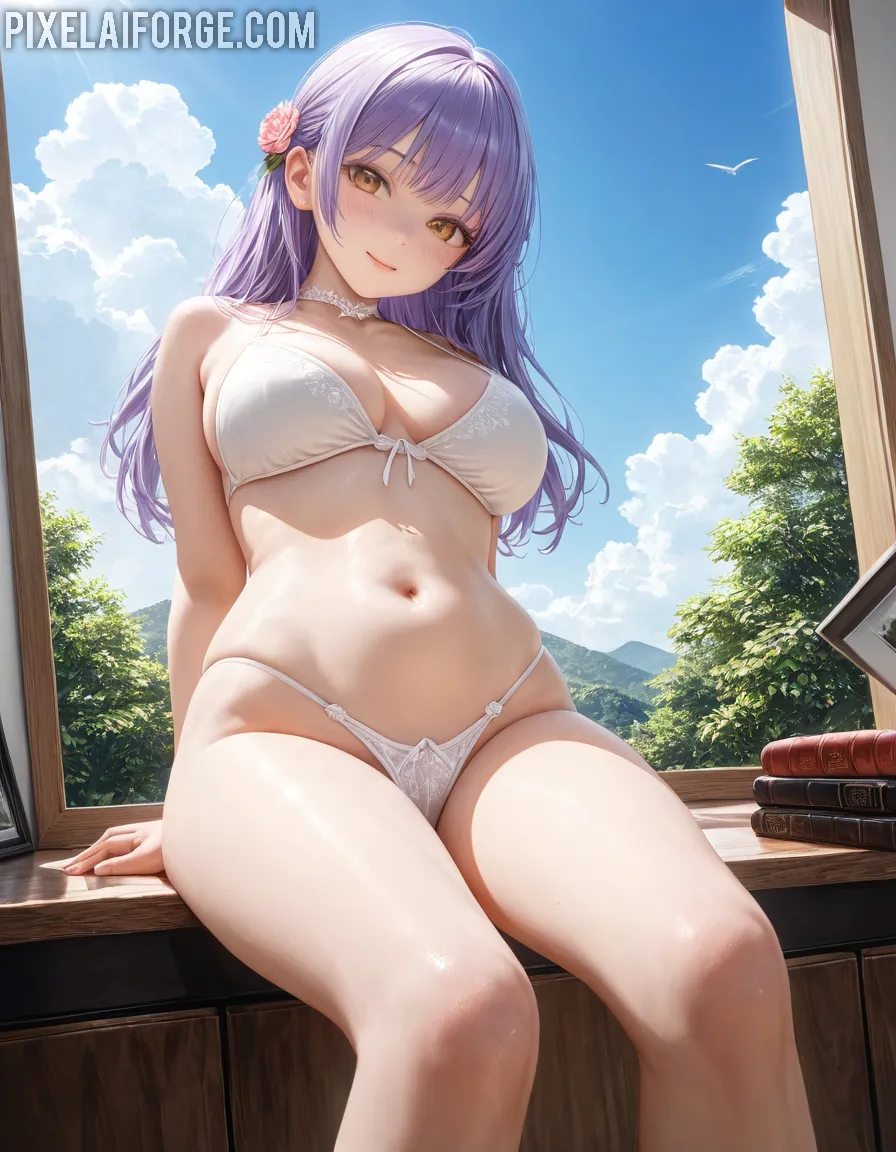 Berta-Lusty-Wearing-Black-Miniskirt_5