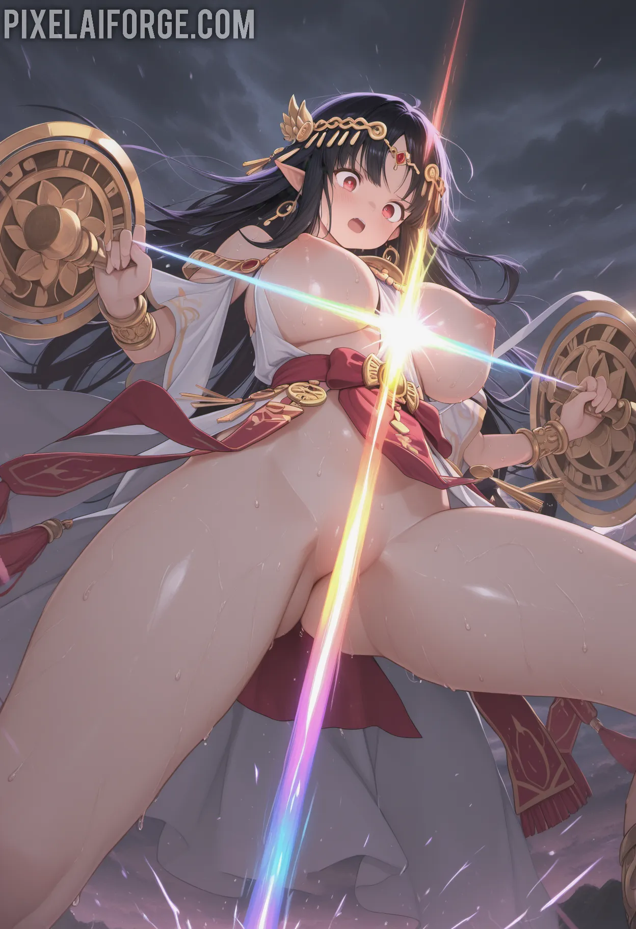 Chica-asiatica-Brenna-Sparks-con-tatuaje-usando-bragas-rosadas_8