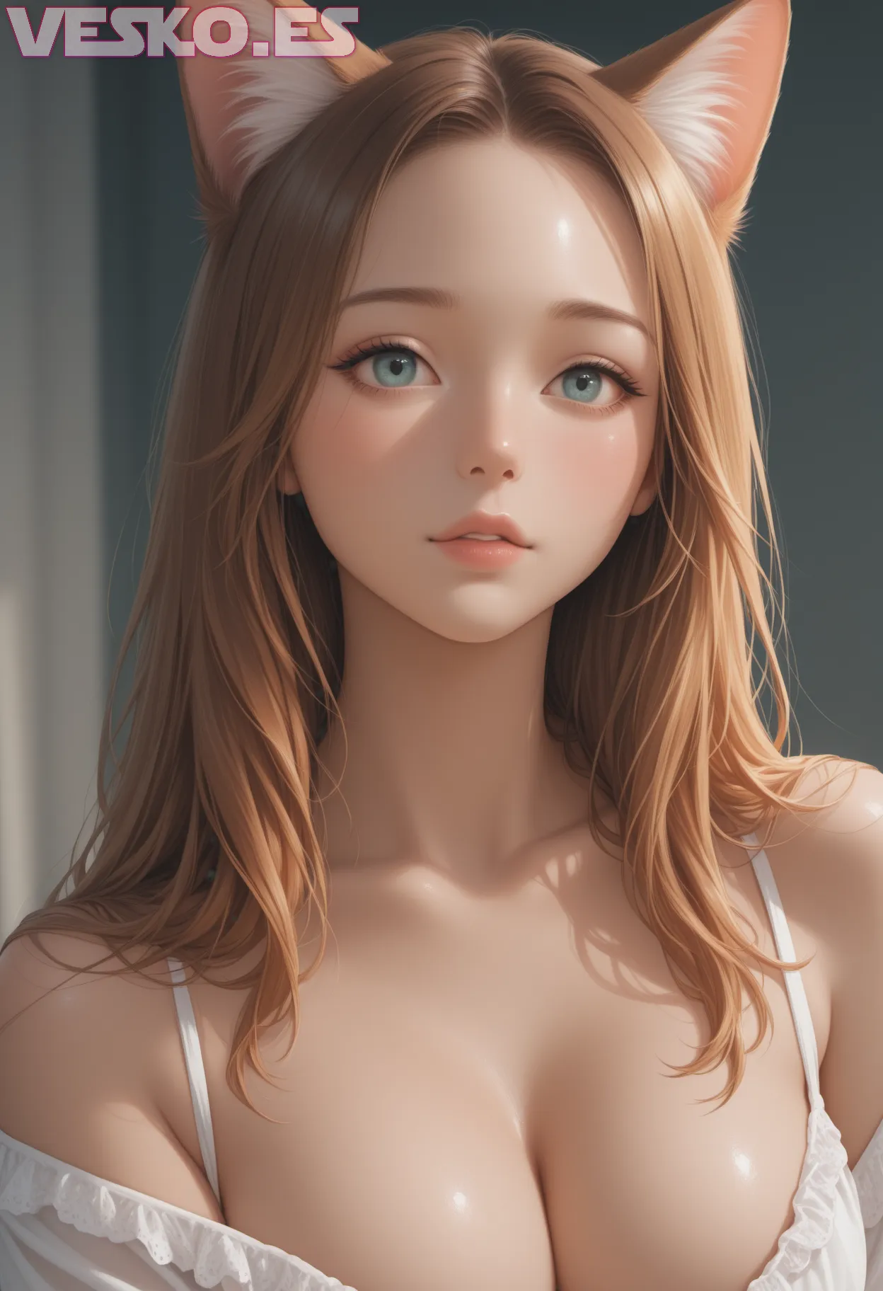 Chica-asiatica-Lulu-Chu-con-cono-mojado-llevando-medias_8