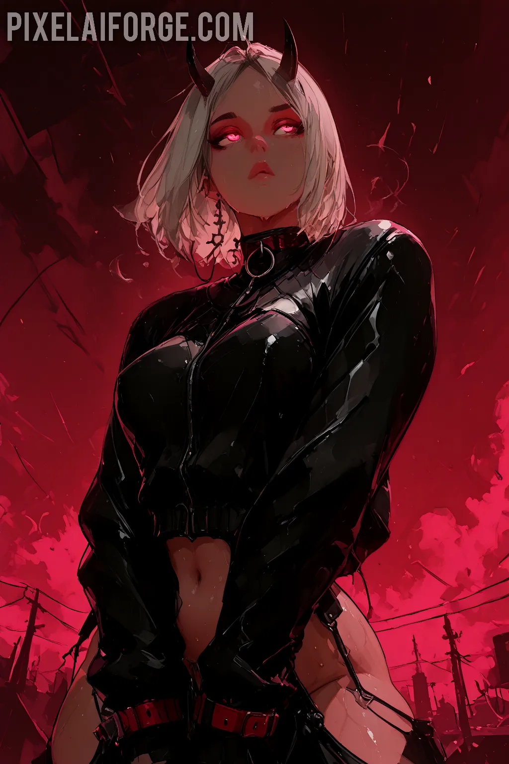 Alluring-Loreen-Naked-In-Park_3