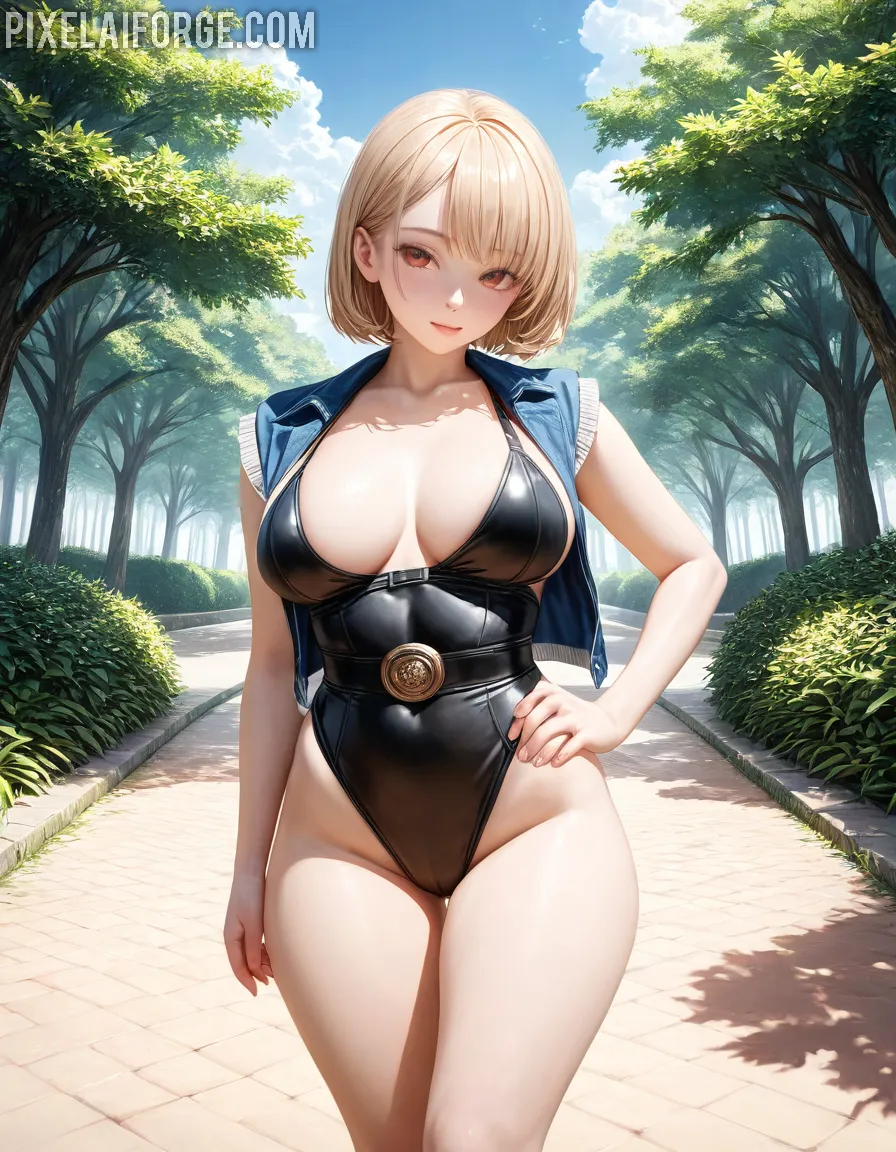 Ana-Foxxx-Negra-Desnuda-En-Pedestal_8