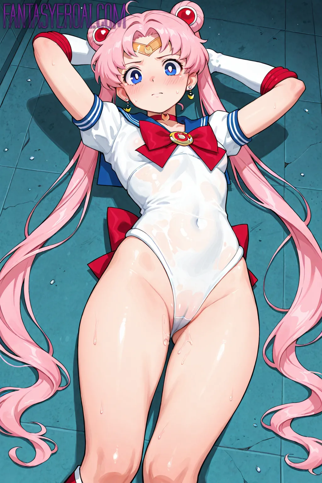 Ancilla-Tilia-En-Vestido-Corto-De-Latex_4