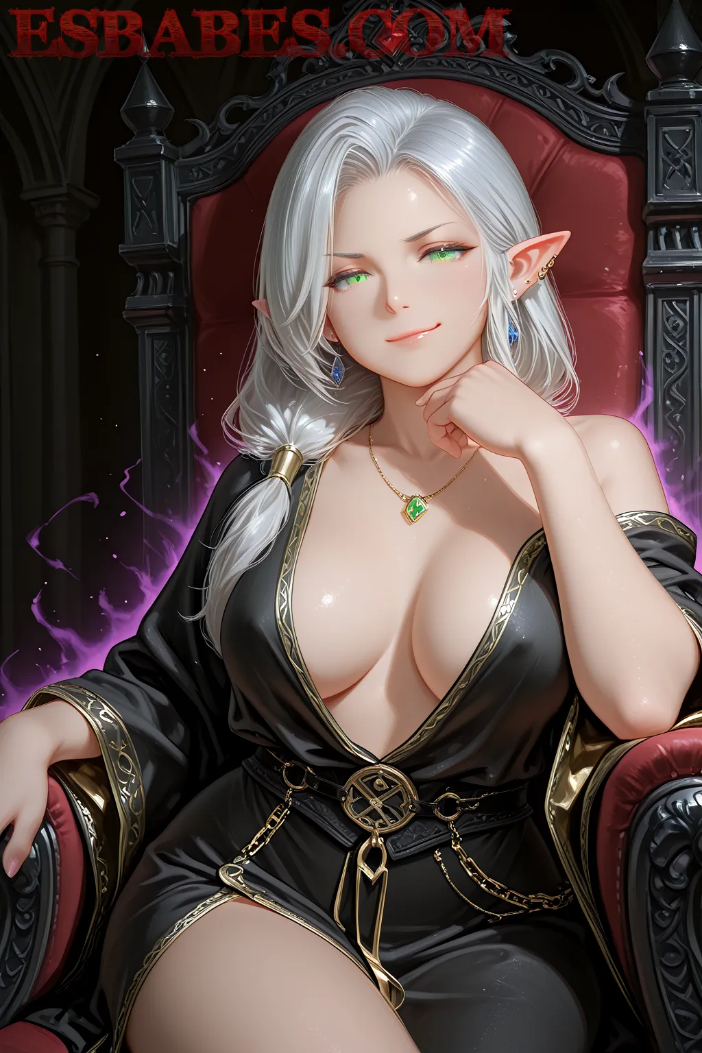 Annette-Schwarz-En-Minivestido-Negro-Mamando-Y-Follando_1