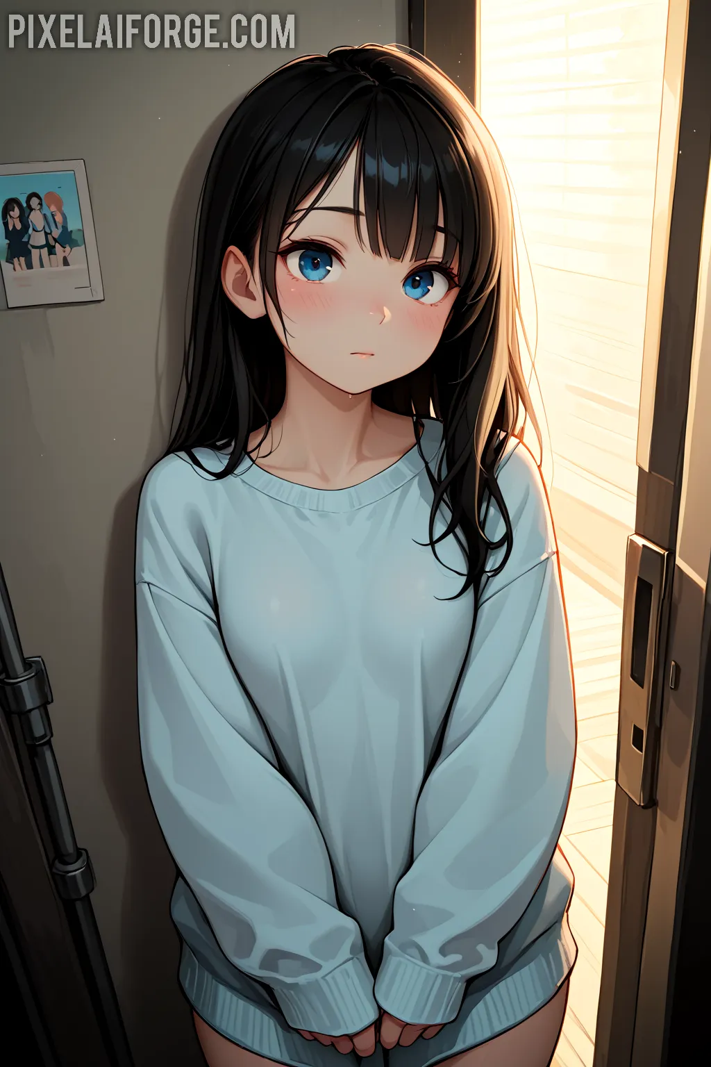 Arina-Bikbulatova-Desnuda-Modelo-En-Su-Casa_5