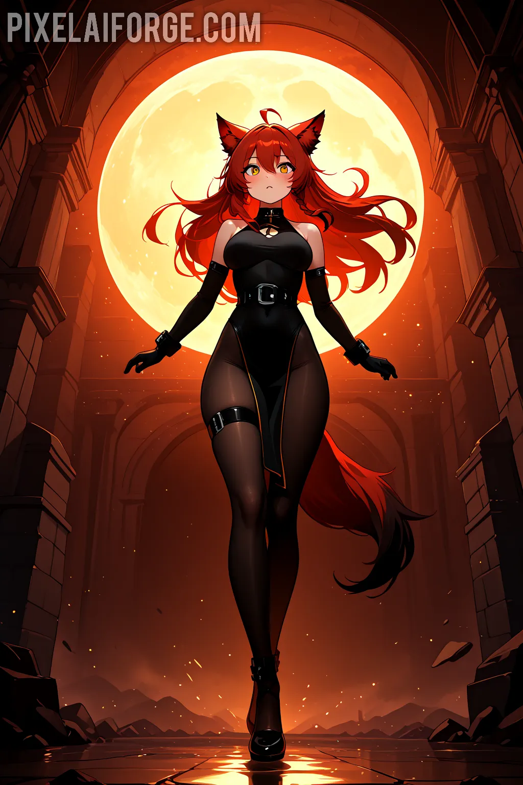 Ashley-Bulgari-Looks-Melting-Hot-In-Tight-Fishnets_9