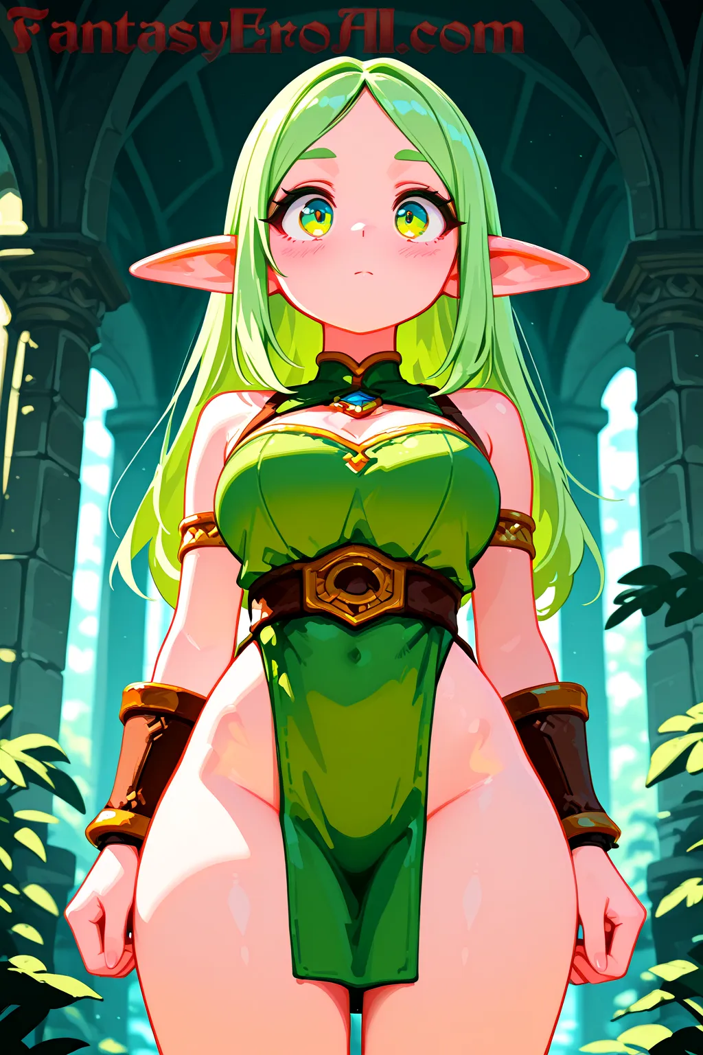 Bella-Mujer-En-Tanga-Negra_9