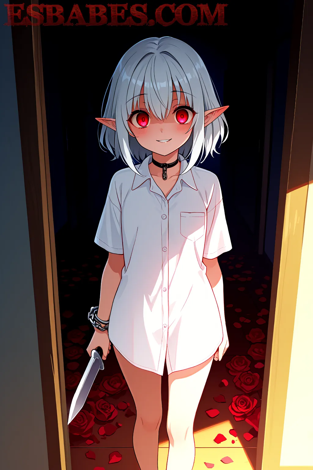 Chica-Posando-Desnuda-Con-Braga-Rosa_7