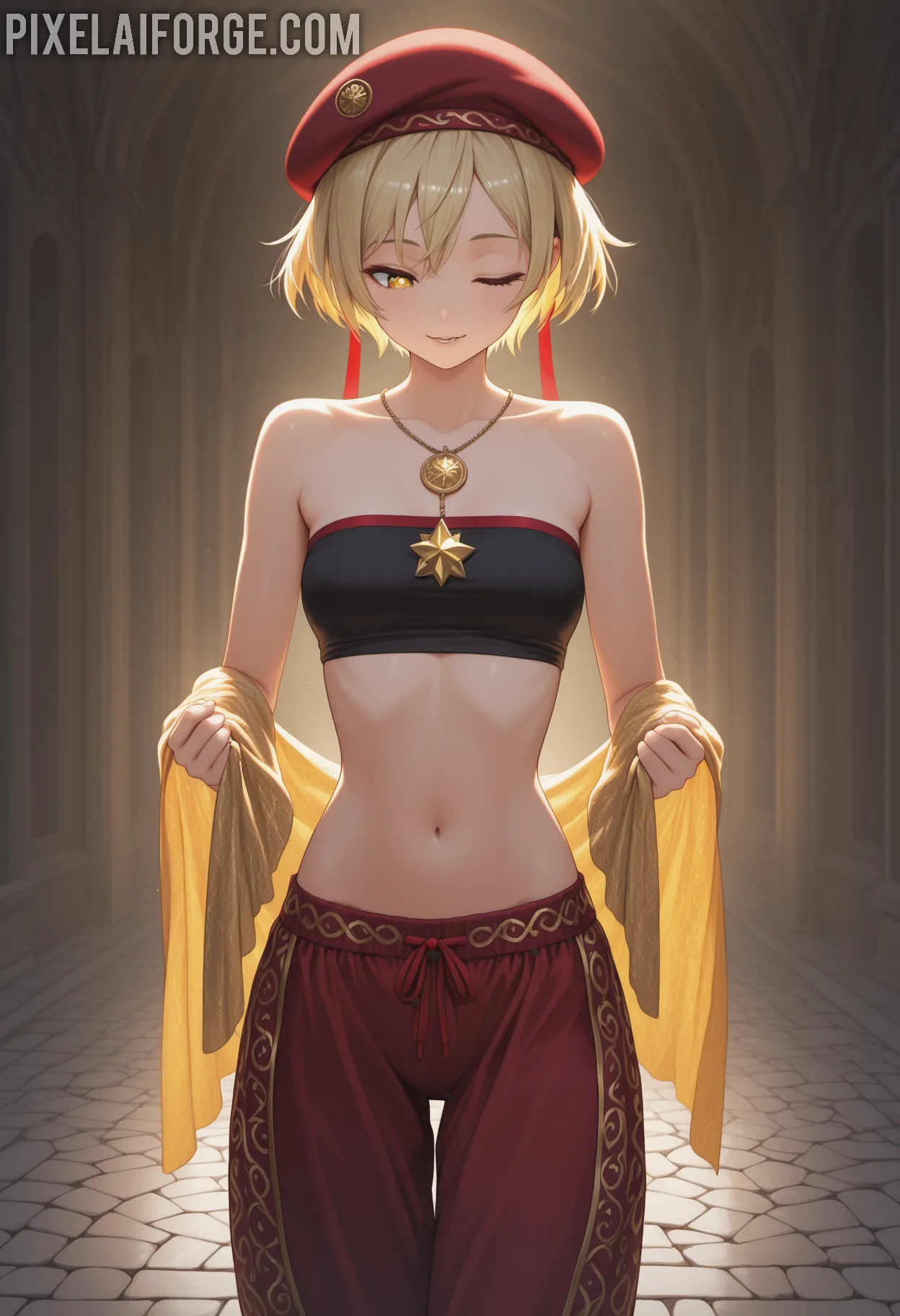 Fenomenal-Chica-Anime-En-La-Playa_5