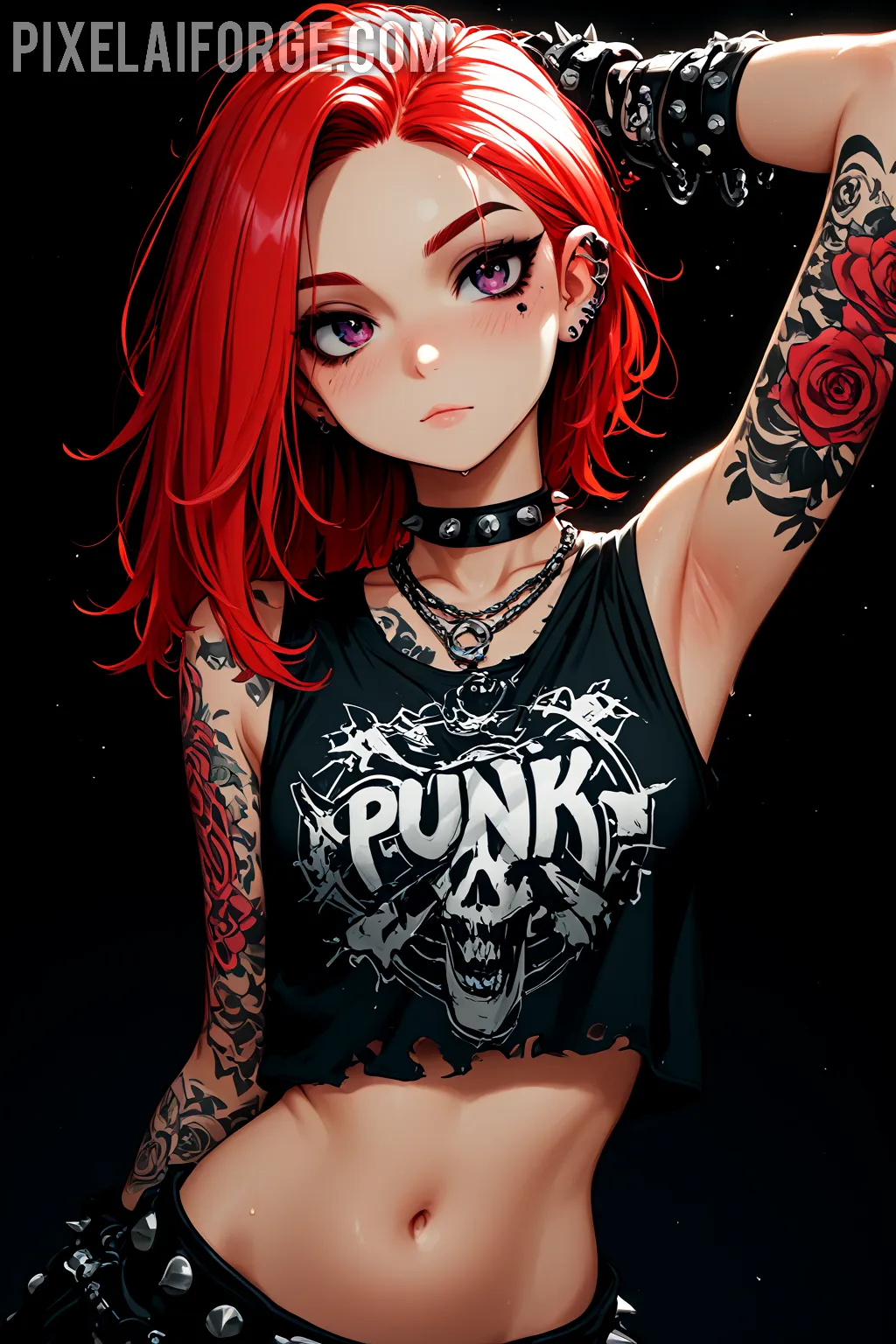 Gene-Oryx-En-Su-Vestido-Rojo_6