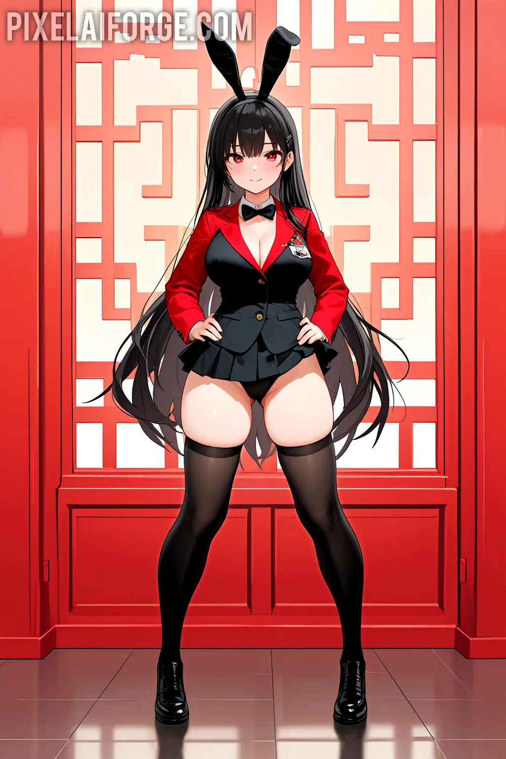 Hermoso-Trasero-En-Lenceria-Negra_5