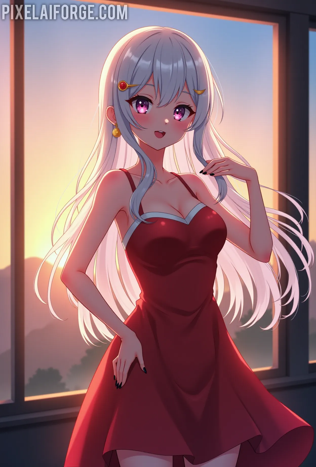 Indianara-Carvalho-Desnuda-En-Una-Playa-Tropical_7