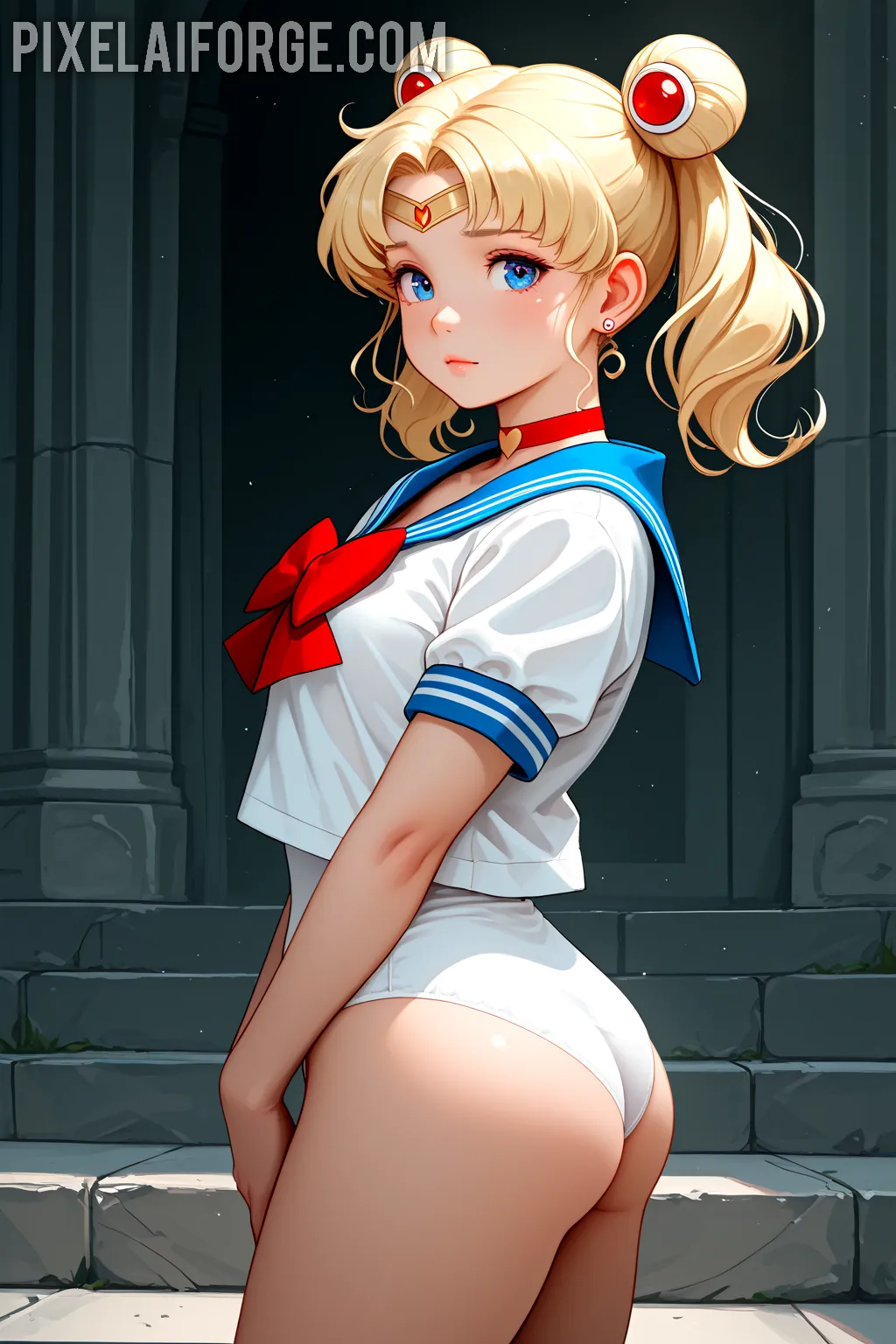 Jill-Pink-Net-Dress-Big-Boobs_8