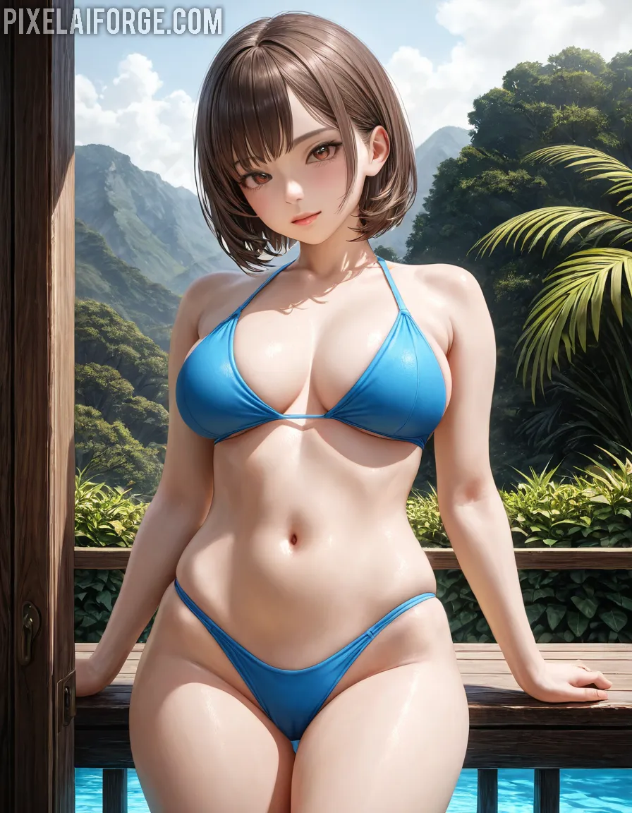 Joven-negra-apasionada-con-senos-grandes-y-shorts_4