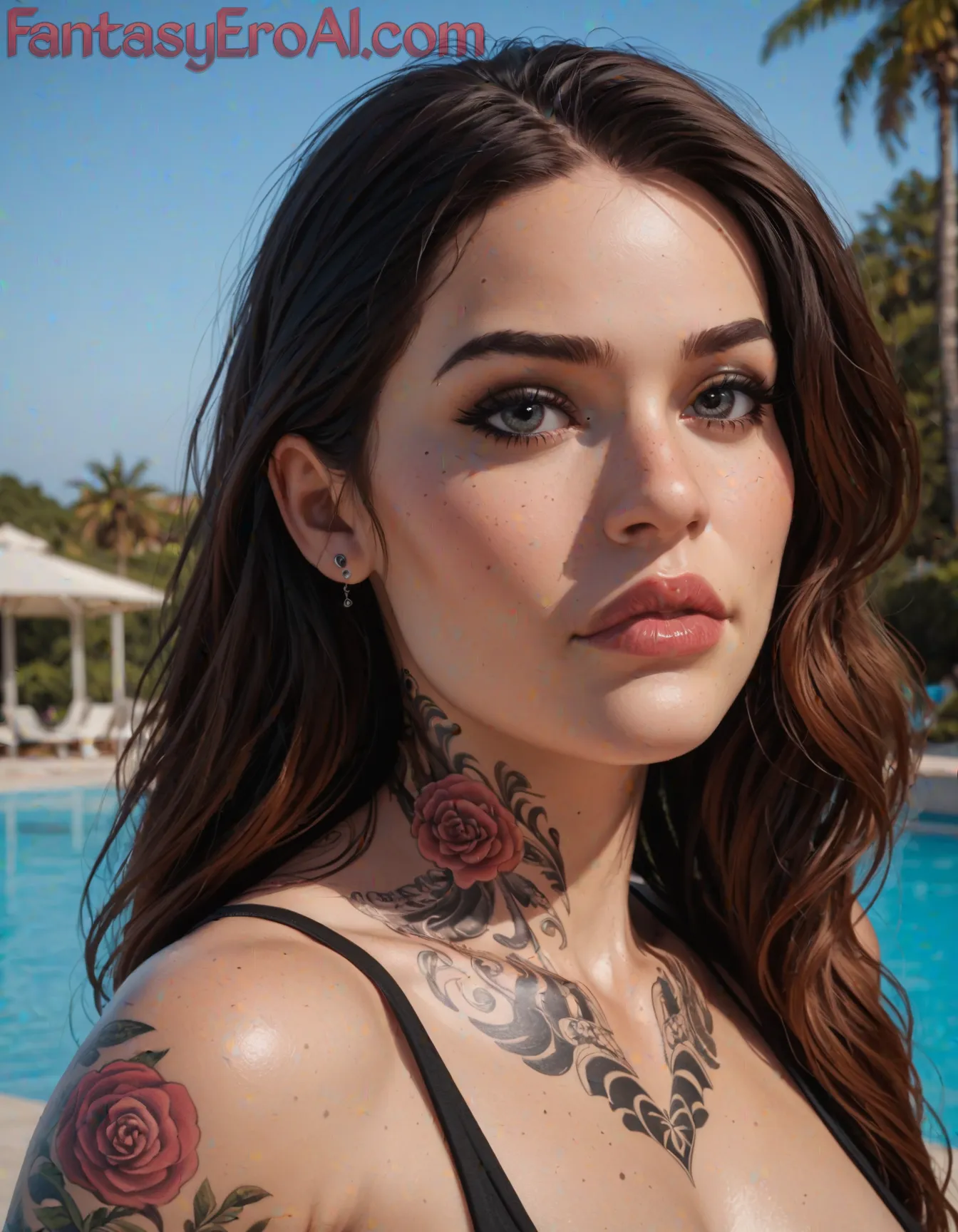 La-Glamorosa-Elizabeth-Posando-Desnuda-En-La-Piscina_4