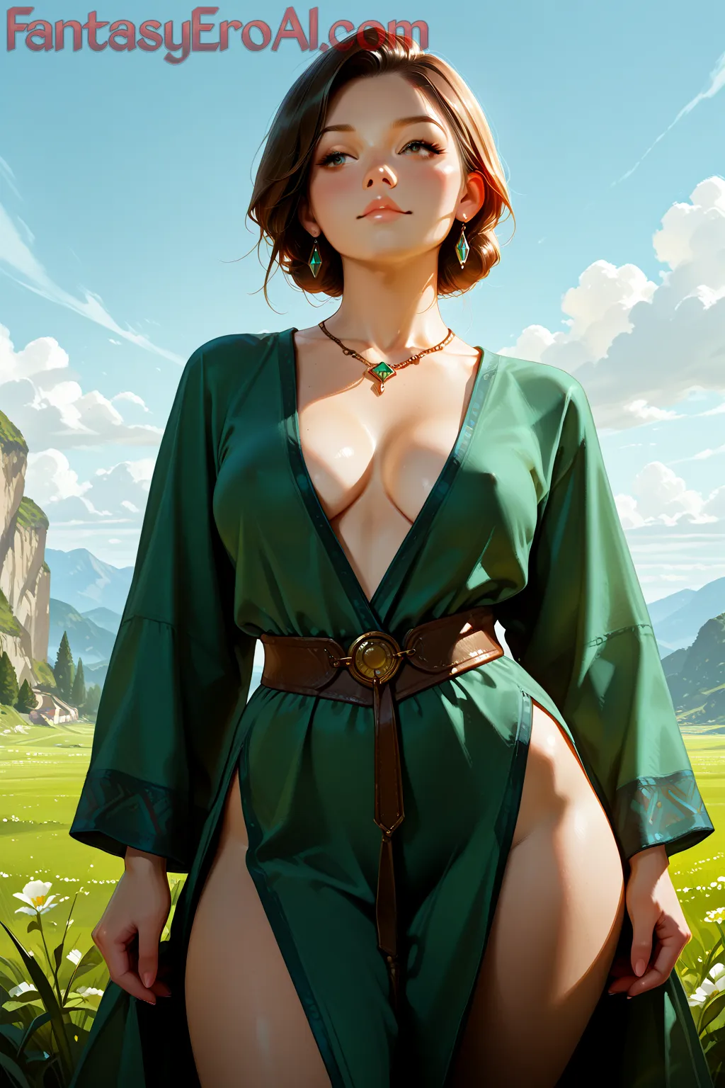 Lija-Desnuda-Morena-Tetona-Y-Su-Cono-Abierto-Y-Afeitado_9