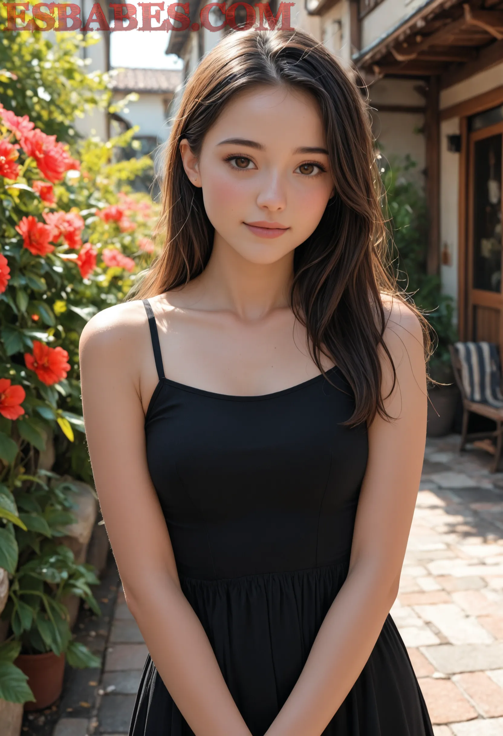 Madura-rubia-y-curvy-con-labios-rojos-sin-bragas-y-anal-vestida-con-lenceria-azul_6