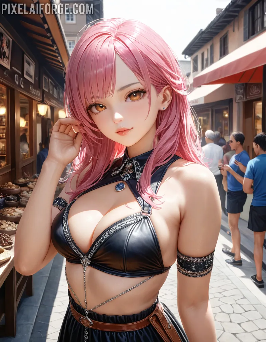 Madura-rubia-y-curvy-con-labios-rojos-sin-bragas-y-anal-vestida-con-lenceria-azul_8