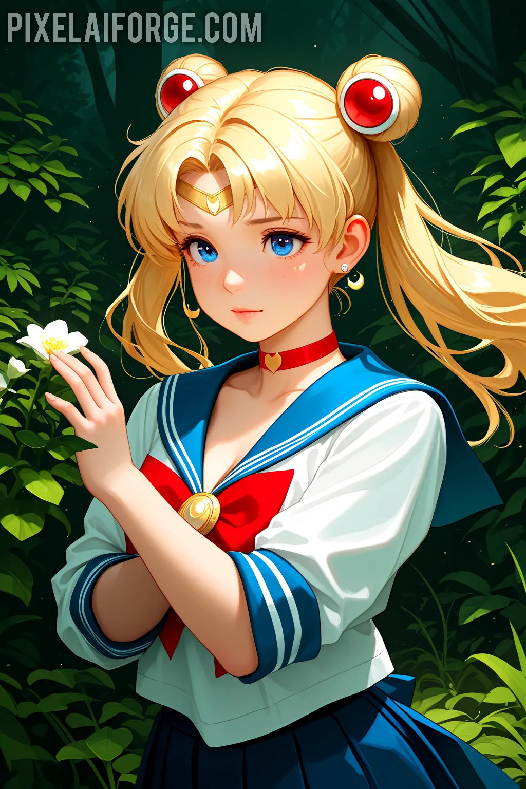 Modelo-Desnuda-En-El-Campo-De-Dientes-De-Leon_4