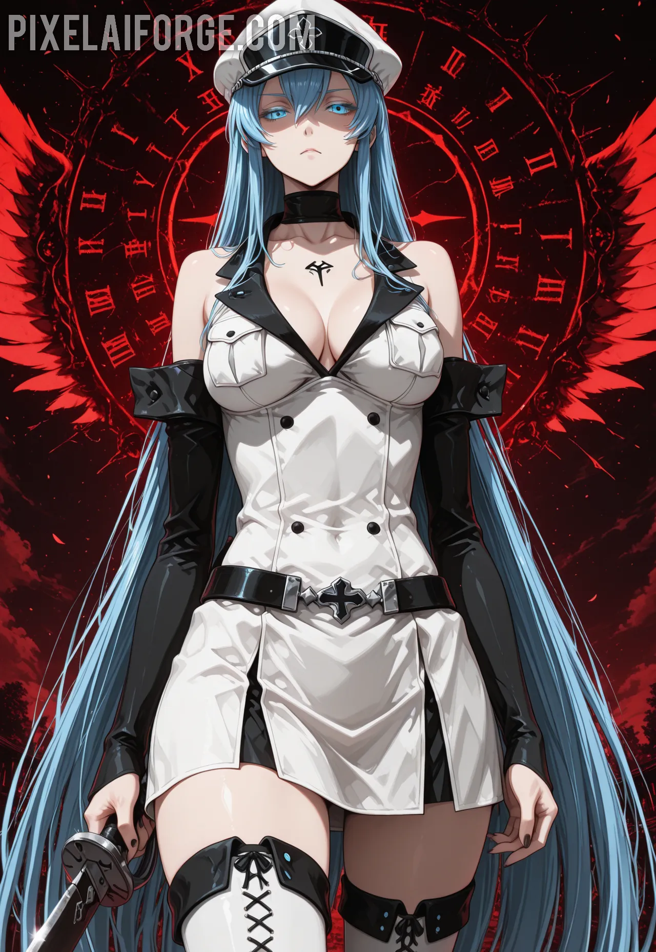 Modelo-En-Lenceria-Roja_4