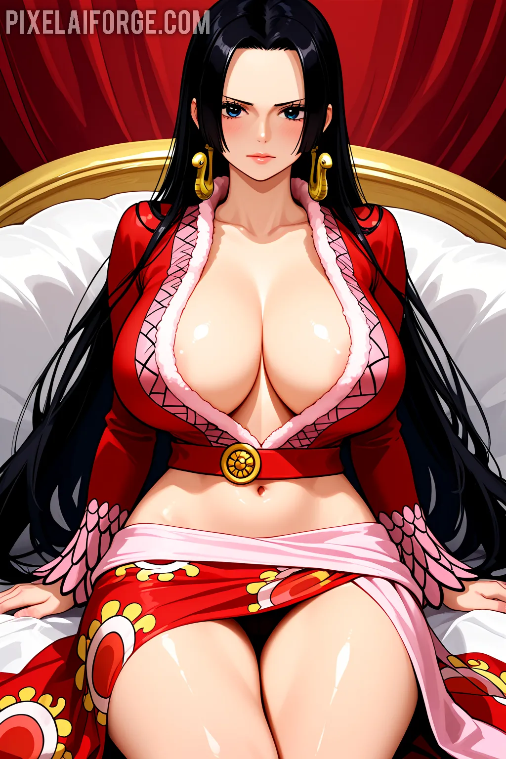 Mujer-Nuda-Rubia-Modelo-En-Medias_5