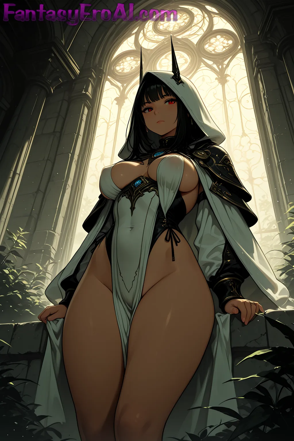 Olivia-Casta-Se-Desprende-De-Su-Lenceria-Roja_8