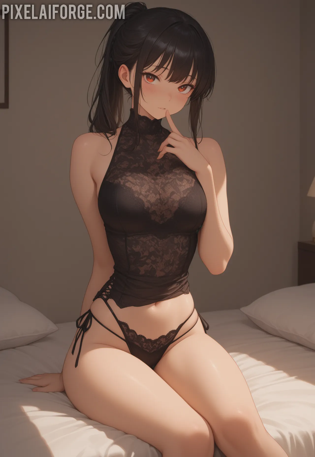 Pelirroja-totalmente-depilada-Katya-con-medias-negras-en-4K_8