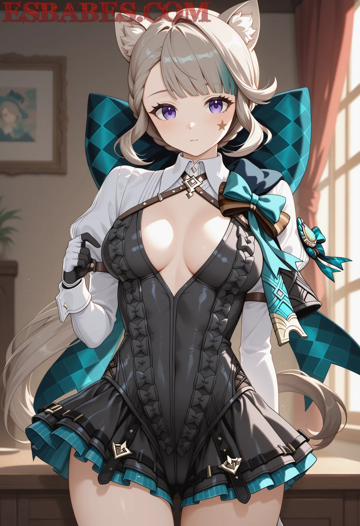 Playboy-Cybergirl-Chandler-South-In-Black-Lingerie_1