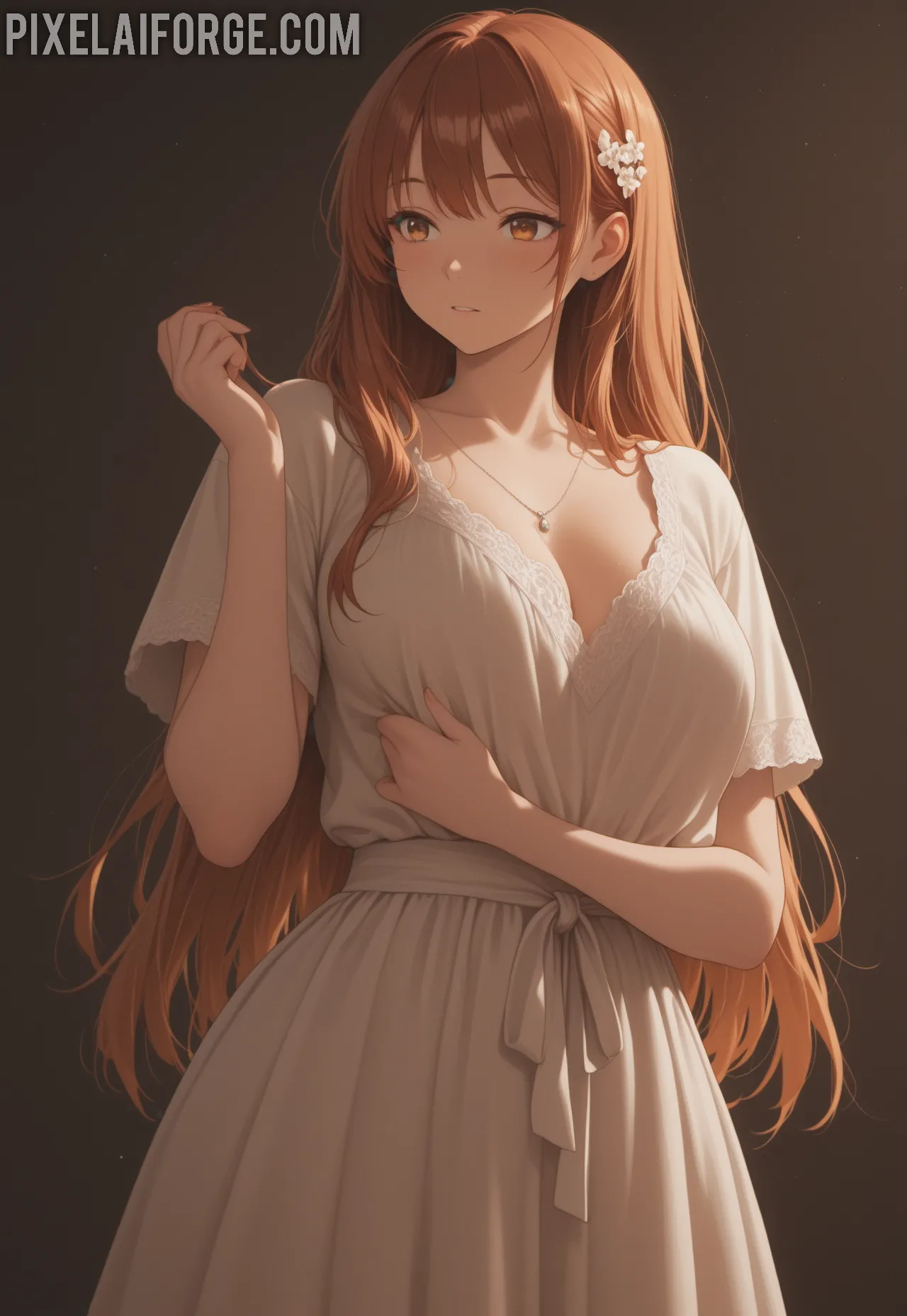 Redhead-Sexy-Naked-Boobs-Secretary_6