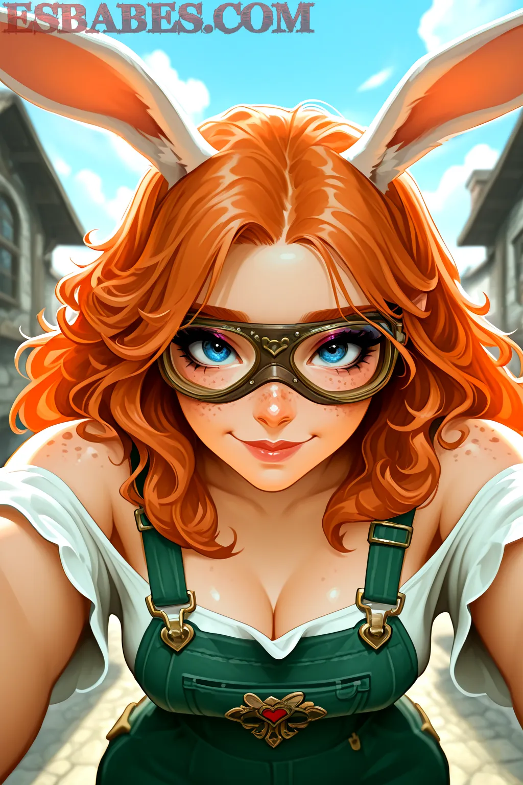 Redhead-Sexy-Naked-Boobs-Secretary_7