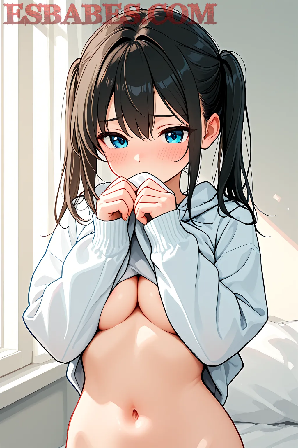 Sexy-Blonde-Babe-In-Red_1