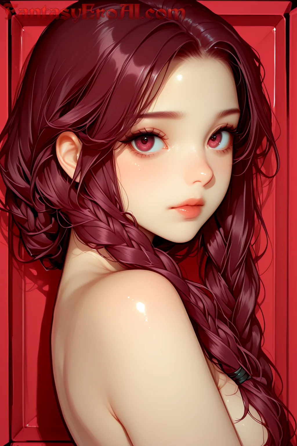 Sharishaxd-En-Sexy-Lenceria-Roja_2