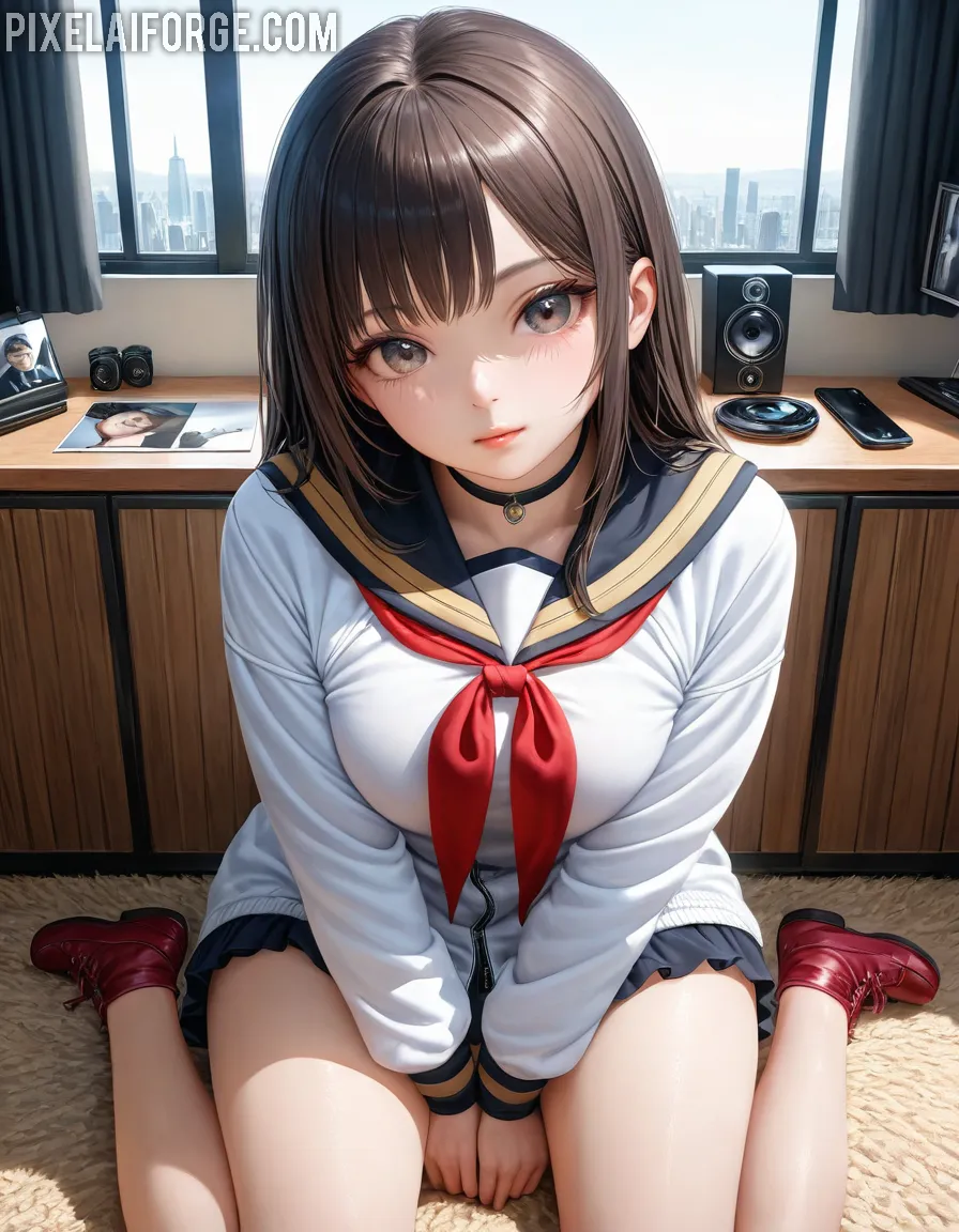 Una-Guerrera-Amarrada-En-Un-Arbol_5