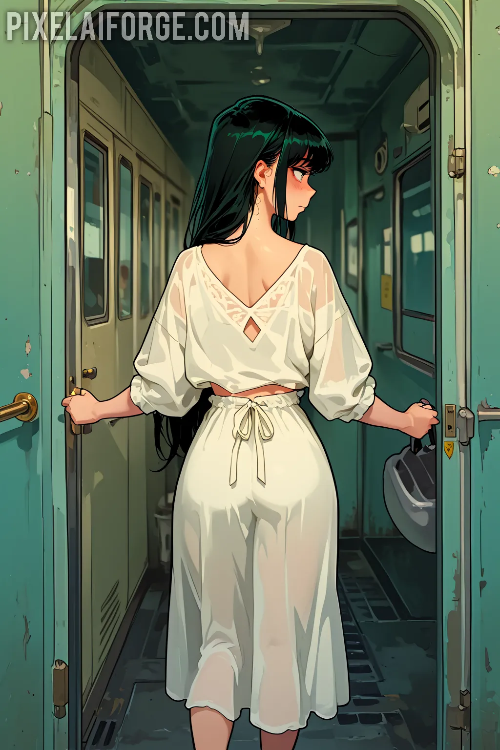 Una-Guerrera-Amarrada-En-Un-Arbol_7