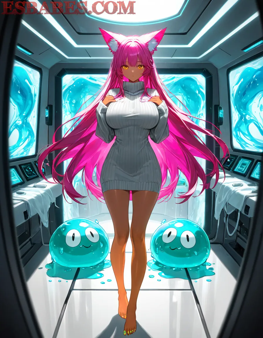 Anime con Chicas Nekos en Laboratorios