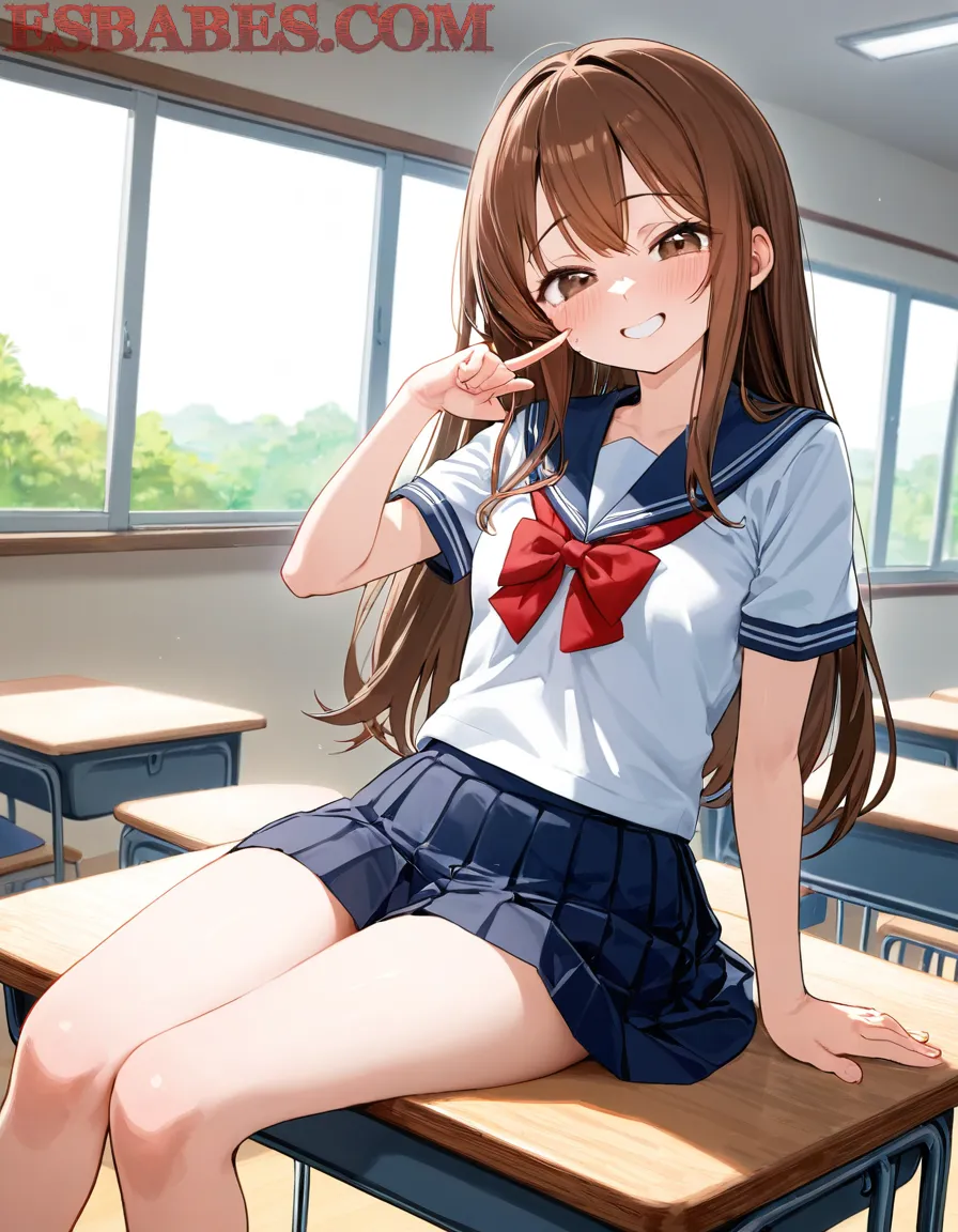 Anime con Estudiantes en Aulas Arte Escolar