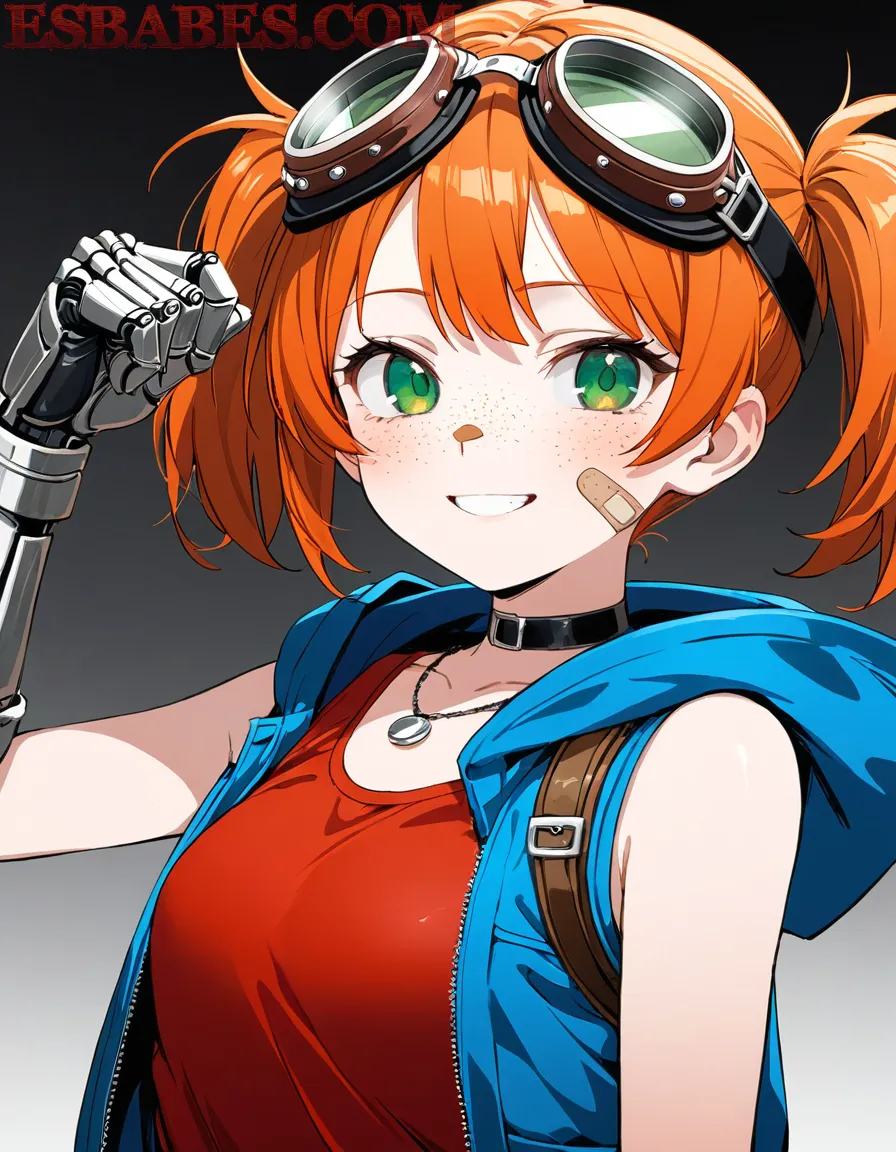 Explora el Arte Anime Steampunk con Personajes Únicos que Cautivan