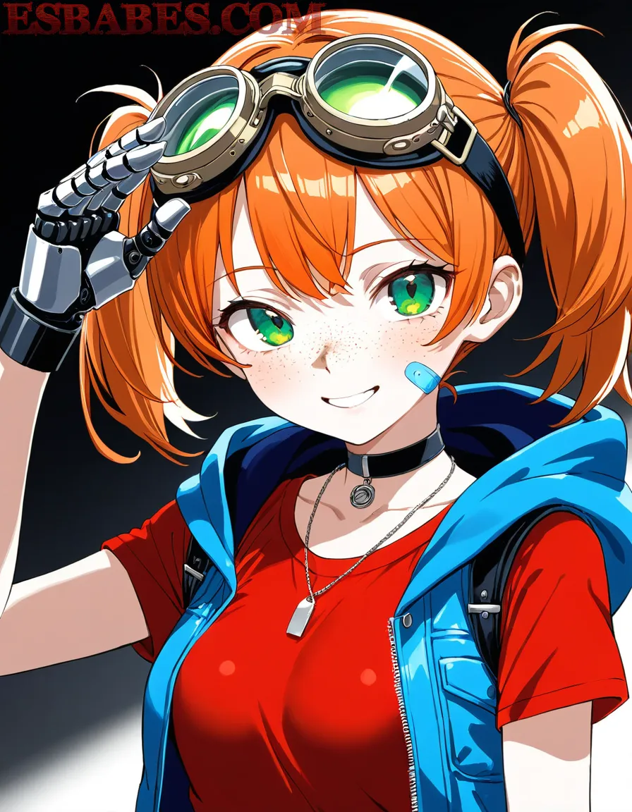 Explora el Arte Anime Steampunk con Personajes Únicos que Cautivan