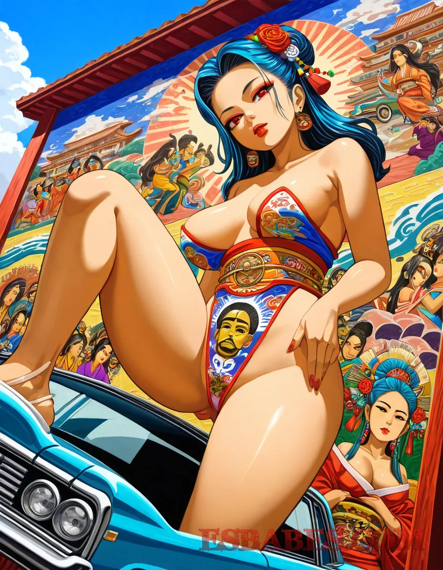 Arte erótico de Bellas Mujeres En Fotos Eroticas generado por IA