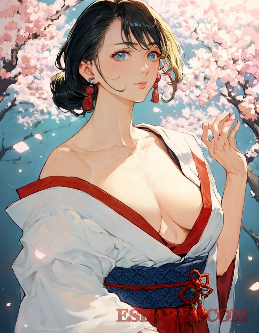 Arte erótico de Chicas Guapas Presentando La Belleza Del Ano 14 generado por IA